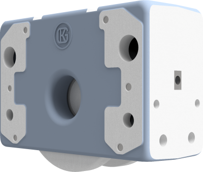 Wheel block ORS 160 x 47, NA, non-driven, form 1 - double-sided wheel flange